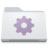 Folder Smart White Icon